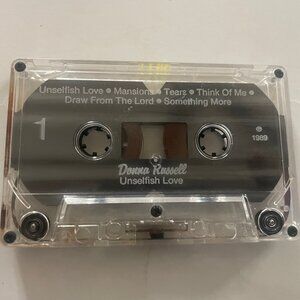 Donna Russell, Unselfish Love (Music Cassette), 1989.